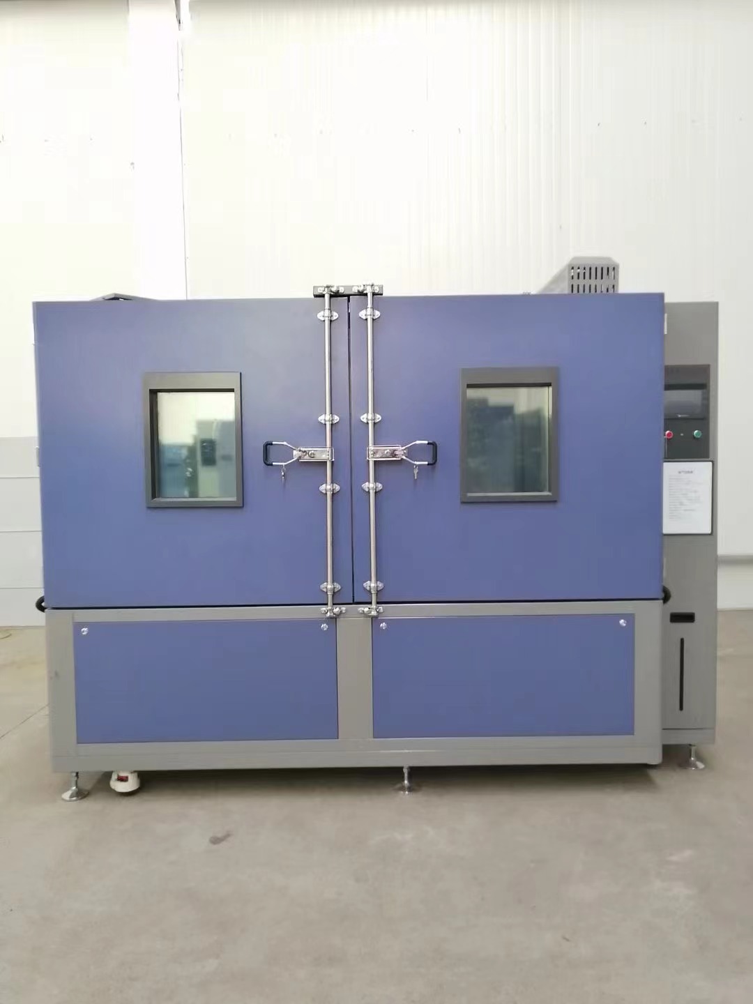 雙開門恒溫恒濕試驗箱示意圖