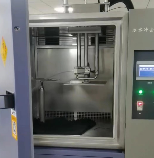 冰水沖擊試驗箱內(nèi)部示意圖