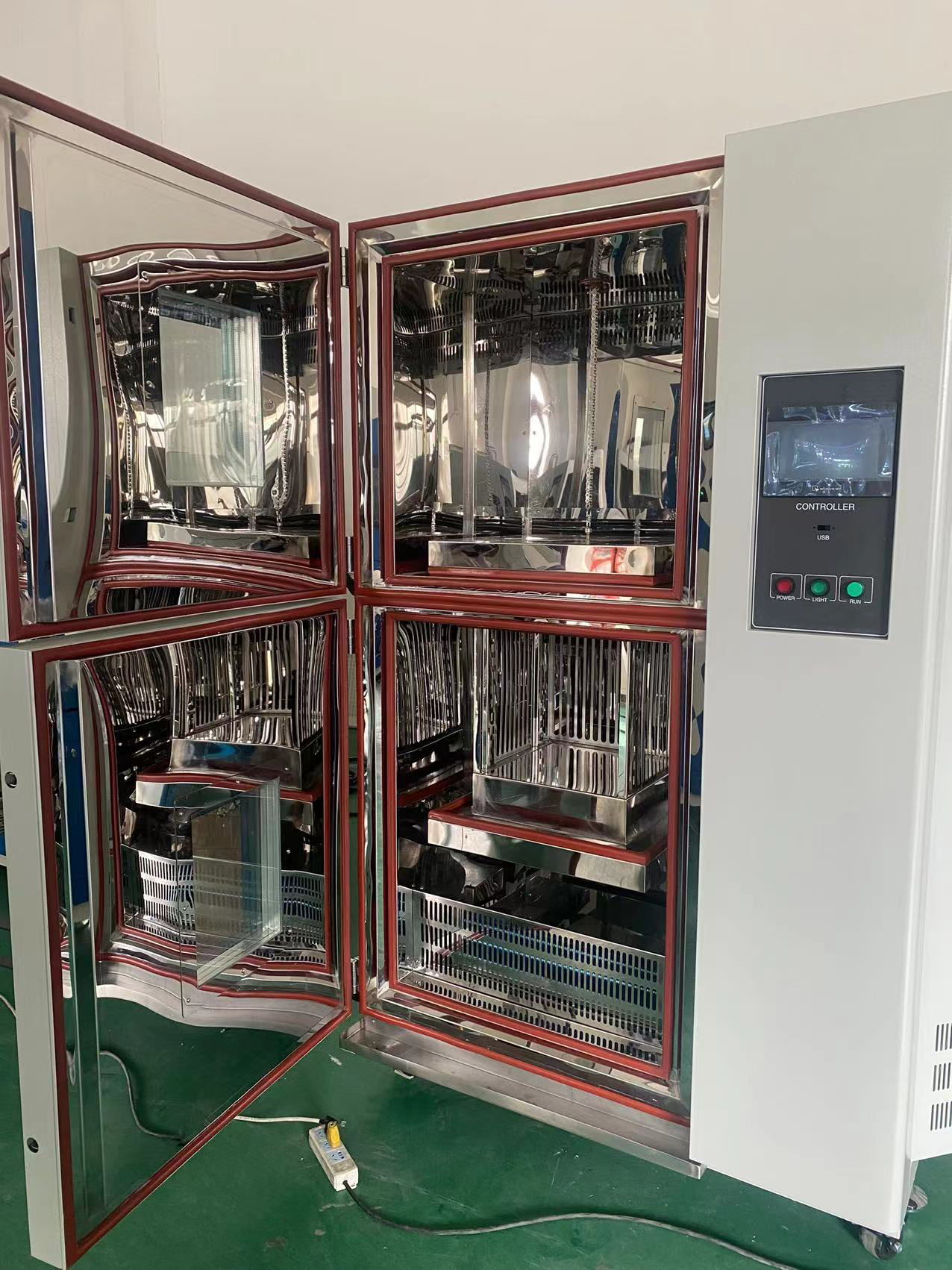 兩廂冷熱沖擊試驗箱示意圖